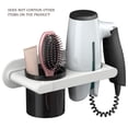 thumbnail image 1 of Billuyoard Soporte para secador de pelo, organizador de accesorios de baño, estante de esquina, soporte para secador de pelo, soporte para Almacenamiento y organización del hogar, 1 of 6