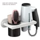 thumbnail image 2 of Soporte para secador de pelo Cateissary Organizador de accesorios de baño Montaje en pared Gris 23 x 13 cm, 2 of 6