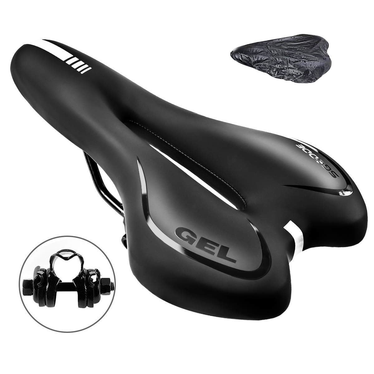Gel road bike saddle deals