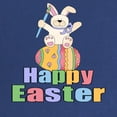 thumbnail image 2 of CafePress - Happy Easter Artist Bunny Maternity Dark T Shirt - Maternity Dark T-Shirt, 2 of 3