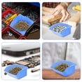 thumbnail image 3 of Raindrops 4pcs Plastic Storage Crates For Waterproof Organization In Blue, 3 of 8
