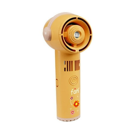 

MWstore Bladeless USB Handheld Fan Plastic Atomized Spray Portable Fan for Children