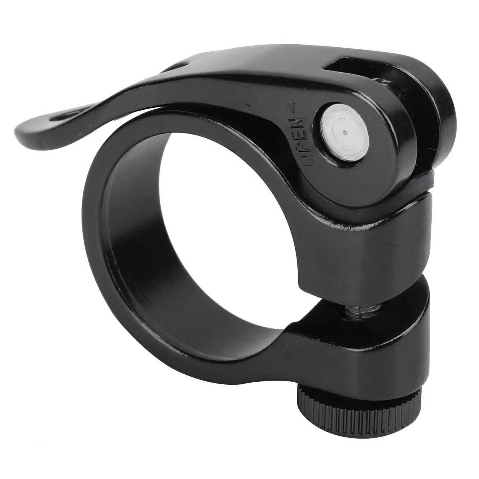 Bike Seat Clamp, Corrosion Proof Seatpost Clamp For Bike Black