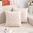 thumbnail image 4 of Qocolhg Christmas Decorations Outdoor Indoor, Snowflake Velvet Pillowcase Office Sofa Plush Pillowcase Geometric Cushion Cover Home Bedside Pillowcase, on Sale Clearance!, 4 of 6