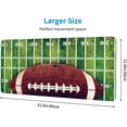 thumbnail image 3 of Large Mouse Pad,Retro American Football Field Large XL Desk Mat Extended Waterproof Mouse Mat with Stitched Edges and Non-Slip Base for Office Gaming Home 31.5 X 11.8 Inch, 3 of 6