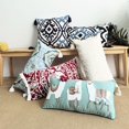 thumbnail image 4 of Necvior Farmhouses Throw Pillow Cover Pattern Pillow Case Tassels Cushions Cover for Sofa Couch Chair Bedroom Livingrooms, 4 of 21
