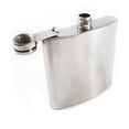 thumbnail image 2 of Hip Flask Stainless Steel 6oz Alcohol Concealed Drinkware, 2 of 2