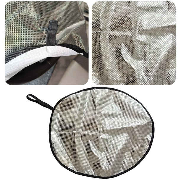 Protector Solar Contra El Calor Del Volante Útil Cubierta para Accesorios Vehículos