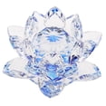 thumbnail image 1 of Lotus , Estatuil Adorno Pisapapeles Colección de Decoración Feng Shui para / Decoración para hogar / Decoración de Oficina, Yotijar Artesanías de flores de cristal de Lotus, 1 of 7