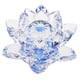 thumbnail image 1 of Pieza de Adorno Elegante de Cristal Multicolor DIY , Azul, 90x40 mm BLESIY Artesanías de flores de cristal de Lotus, 1 of 7