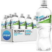 Propel, Kiwi Strawberry, Zero Calorie Sports Drinking Water With Electrolytes And Vitamins C&E, 16.9 Fl Oz (12 Count)