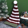 thumbnail image 3 of Mobutofu Family Beanies Matching Hat Wide Ribbed Lines Woolen Hat Multi Color Christmas, 3 of 7