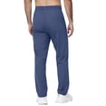 thumbnail image 5 of Men's Athletic Hiking Pants Lightweight Quick Dry Travel Fishing Joggers Running Workout Active Track Pants Dark Blue 2XL, 5 of 8