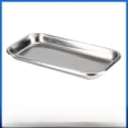 thumbnail image 1 of Placa cuadrada de acero inoxidable para odontología, placa cuadrada para desinfección dental, bandeja quirúrgica, placa para instrumentos bucales dentales, placa de cambio dental de fondo plano, 1 of 5