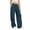 Navy, variant on Naotn Women's Cargo Sweatpants Casual Elastic Drawstring Waist Wide Leg Sweat Pants Baggy Running Gym Pants with Side Pockets Navy 2XL