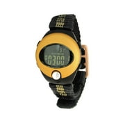 Spoon Men's Black and Gold Nylon Strap Watch