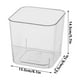 thumbnail image 3 of Cubo de basura, bote de basura, lindo cesto de basura de escritorio, hogar, sala de estar, inodoro transparente, desechos de baño, cubo de almacenamiento de baño, contenedor de escritorio, 3 of 6