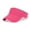 Hot Pink, variant on Junior Adjustable Sun Visor Lightweight Empty Top Sports Hat for Youth Play Beige 1PC