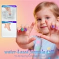 thumbnail image 3 of Set de esmaltes de uñas Aieenjor Non-Toxic Glitter Quick Dry Kids 3+, 3 of 8
