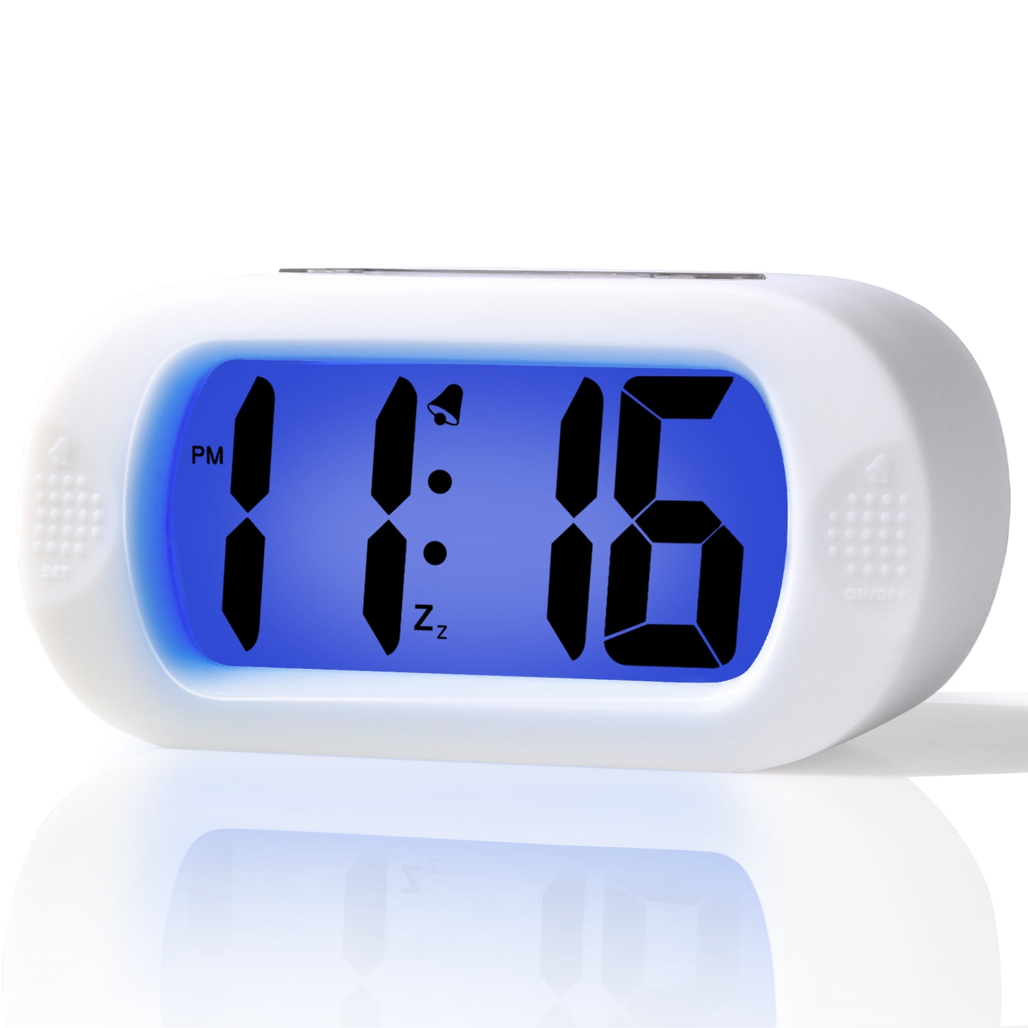 Outlet Powered No Frills Simple Travelwey Home LED Digital Alarm Clock 