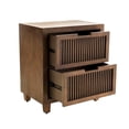 thumbnail image 2 of Finch Sawyer 2 Drawer Cabinet Brown, 2 of 8