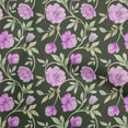 thumbnail image 1 of oneOone Polyester Spandex Dark Green Fabric Floral Sewing Craft Projects Fabric Prints By Yard 56 Inch Wide, 1 of 4