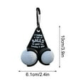 thumbnail image 3 of Hovilon Golf Ball Holder - Funny Golf Gifts,Funny Golf Ball Rack and Dispenser,Portable Golf Ball Storage Bag,Golf Sports Accessories, 3 of 5