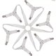 thumbnail image 1 of Toweter Correas elásticas ajustables de 6 lados con clips de metal, Criss Cro, 1 of 5
