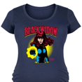 thumbnail image 3 of Marvel - Black Widow Logo - Maternity Scoop Neck Graphic T-Shirt, 3 of 5