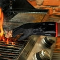 thumbnail image 4 of Wovilon Grill Bbq Gloves Heat Resistant Cooking Barbecue Gloves Waterproof Grilling Gloves For Fryer Baking Oven Oil Resistant Neoprene Coating With Long Sleeve, 4 of 8