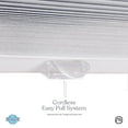 thumbnail image 6 of MOOD Blackout Cellular Shades | Luxury meets function | Cordless, Extra Large 1.5 Inch Cells, Insulation, Acoustic Comfort | Honeycomb Blinds for Windows | Cool White | 52" Width x 36" Height, 6 of 7