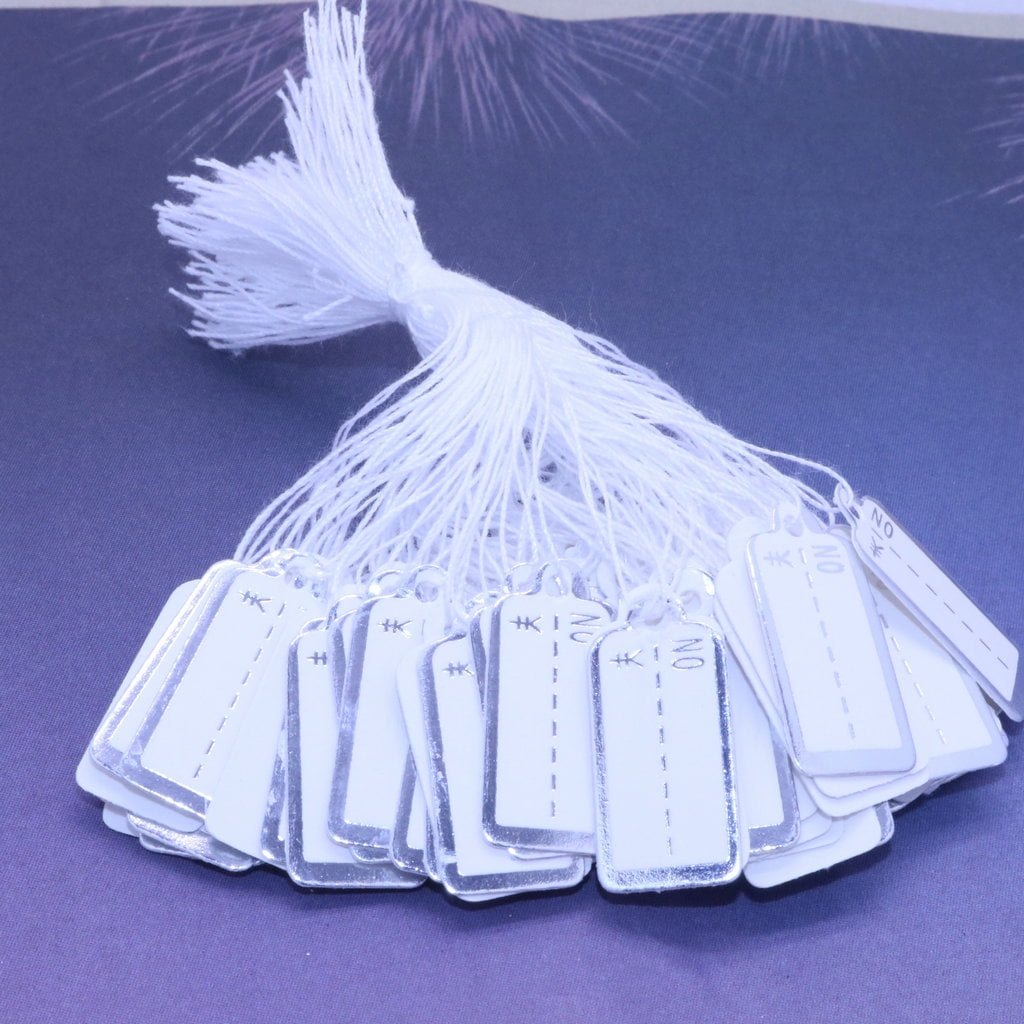 100 Gold String Price Tags Jewelry Ring Sale Display