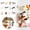 Brown, variant on 12Pcs Realistic Farm Animal Figurines - Mini Farm Animals Toys Playset, Barn Animals Cake Decorations Toppers for Birthday Party, Easter Egg Fillers, Christmas & Educational Learning Toys