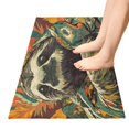 thumbnail image 5 of WOBOGO Exotic Style Sloth Pattern Carpet 39x20in Kitchen Bathroom Plush Absorbent Non-Slip Floor Mat, 5 of 8