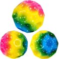 thumbnail image 1 of 3 bolas espaciales de arcoíris, bola de rebote extremadamente alta y sonidos pop, bola espacial de meteorito, bola de luna, bola espacial de rebote pop para regalo de niños, 3 piezas, 1 of 5