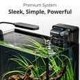thumbnail image 4 of Acuario NICREW Nano Nature, 9,5 L, ultraclaro, sin borde, negro, 4 of 7