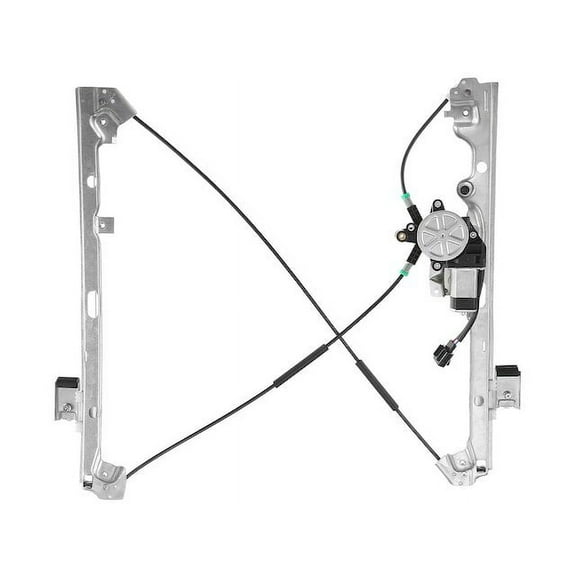 Power Window Regulator and Motor Assembly 1 - Compatible with 2000 - 2006 Chevy Suburban 1500 Sport Utility 4-Door 2001 2002 2003 2004 2005