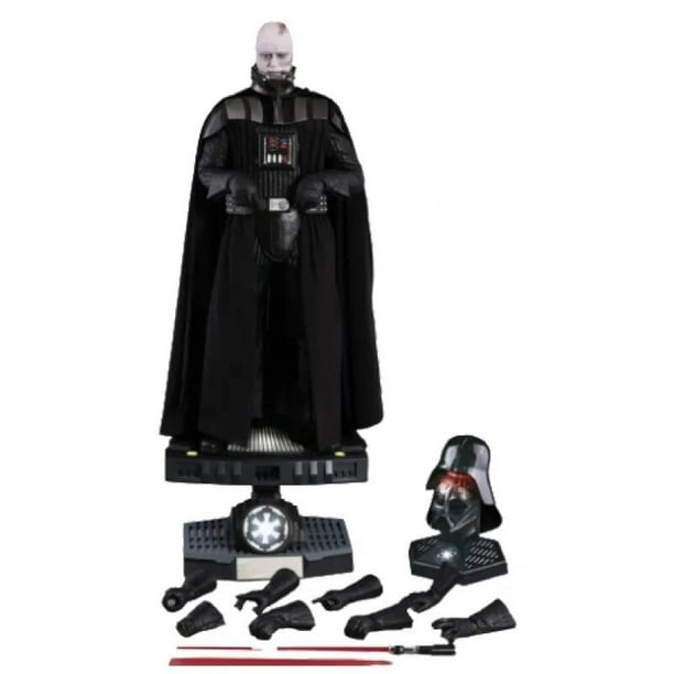 Original Star Wars Caballero Negro Darth Vader Ht Hottoys Qs013 1/4 articulación móvil 50cm modelo coleccionable en Stock regalo para niños