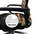 thumbnail image 5 of Renewold Deer American Flag Retro Office Chair Cover Universal Stretch Desk Chair Cover with Elastic Bottom Removable for Armrest Chairs Home Office Decor, S, 5 of 7