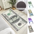 thumbnail image 3 of Money Rug Dollars Pounds Euros Bill Money Rug / Money Carpet / Entrepreneur Rug., 3 of 8