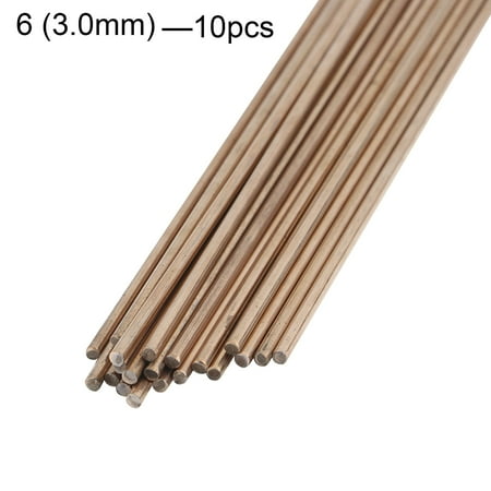 

10Pcs TIG Welding Rod Set - Low Melting Point 3.0mm Welding Materials Refrigerator Welding Rod for Industry
