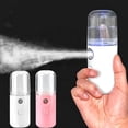 thumbnail image 3 of Humidificador pulverizador Cool Mist Maker Fogger humidificador portátil recargable pequeño inalámbrico, 3 of 4