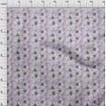 thumbnail image 4 of oneOone Velvet Grayish Purple Fabric Travel Craft Projects Decor Fabric Printed By The Yard 58 Inch Wide, 4 of 4