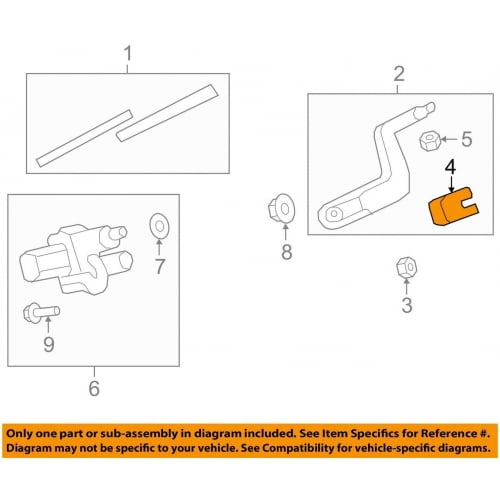 GM Windshield Wiper Arm Nut 23104925