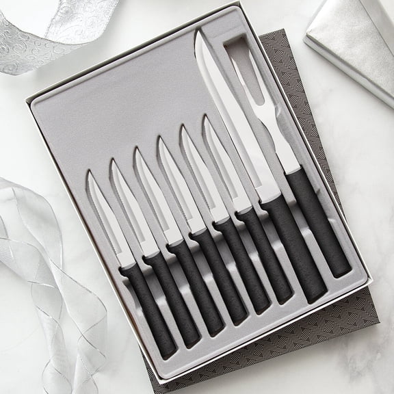 Rada Meat Lover’s 8-Piece Steak Knife Gift Set – Stainless Steel Blades G27S