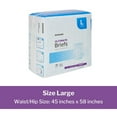 thumbnail image 5 of McKesson Ultimate Briefs, Incontinence, Maximum Absorbency, Large, 18 Count, 1 Pack, 5 of 11