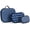 blue, variant on ZIPIT: Travel Makeup Bags: 3 Pack - Navy Blue & White Patterns - Lg-Med-Mini Size Storage Cases, Toiletry Packing Zipper Cubes, Cosmetics-Accessories