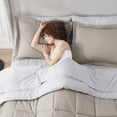 thumbnail image 5 of Nestl Queen Size Comforter Set 9 Piece Reversible Comforter Set Queen Bed in a Bag Queen All Season, Queen Bed In A Bag With 2 Memory Foam Pillows&nbsp;, 5 of 7