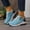 Light Blue, variant on Fashionable Lace Up Sneakers With Thick Sole For Versatile Style And Comfort Light Blue 37