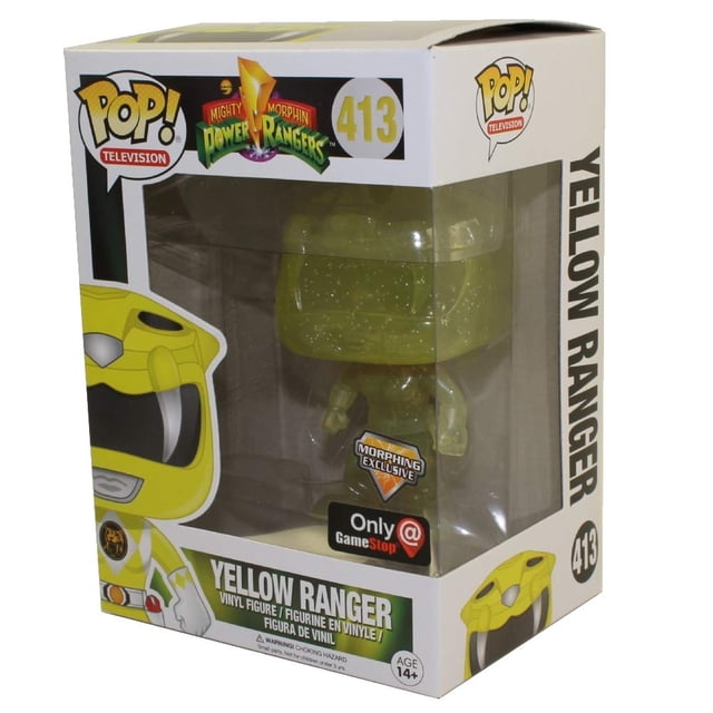 POP! Power Rangers - Yellow Ranger (Morphing Exclusive) - Only at GameStop Funko -